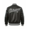 Chicago White Sox Full Leather Jacket Back