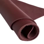 Burgundy Leather Material Sheet