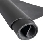 Dark Grey Leather Material Sheet
