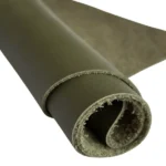 Olive Green Leather Material Sheet