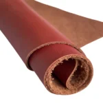 Red Leather Material Sheet